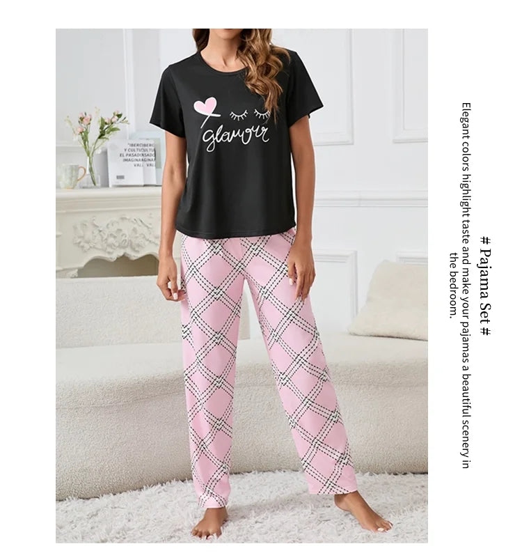 Women's Pajamas 3-Piece Sleepwear Set
