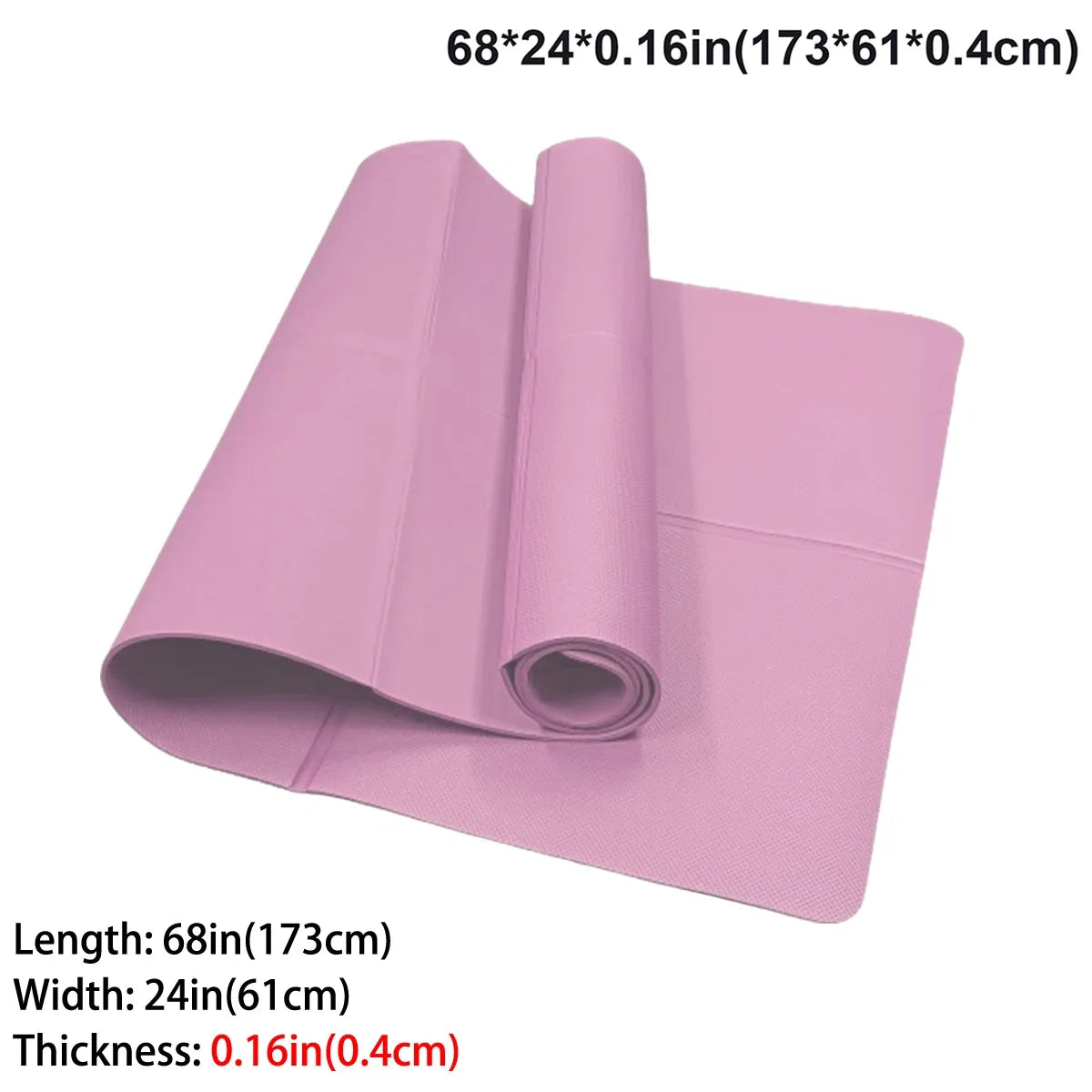 Foldable Eco Friendly Yoga Mat