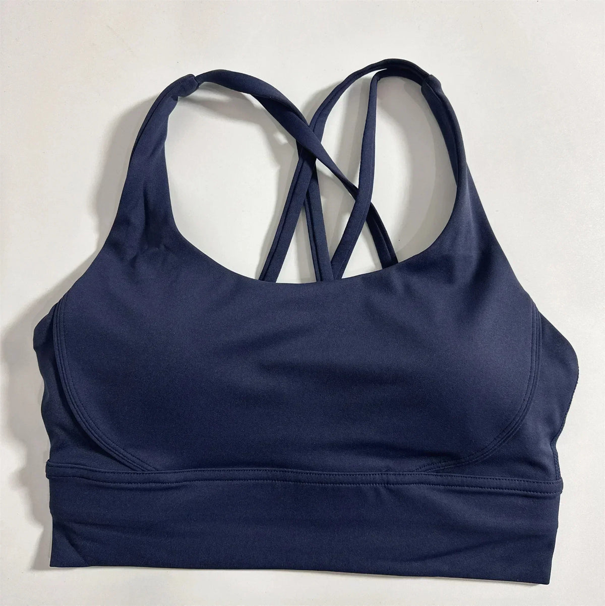 Solid Color Women Cross  Fitness sport Bra
