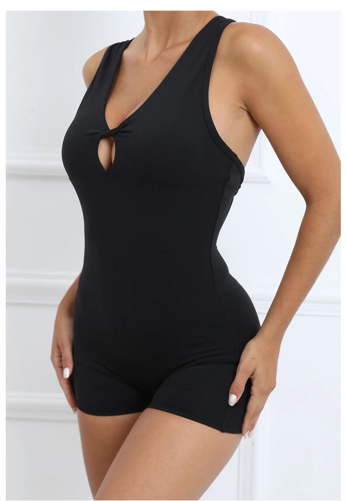 Women's Padded Workout Jumpsuit