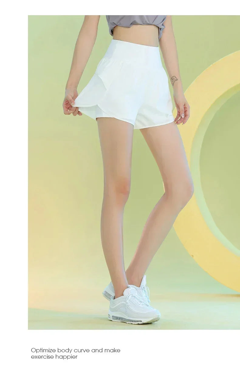 Yoga Shorts for Women Lightweight Gym Cycling Workout Shorts