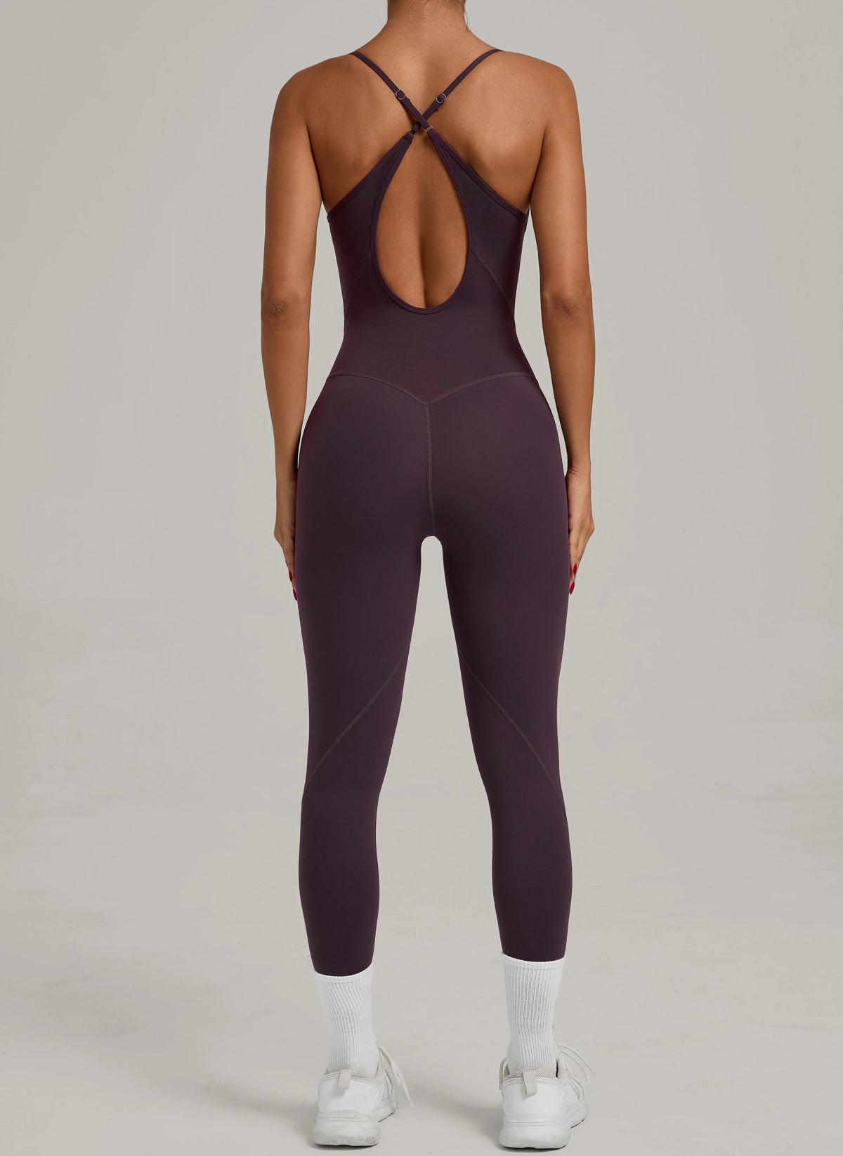 Padded One-Piece Sportswear Women's Jumpsuit