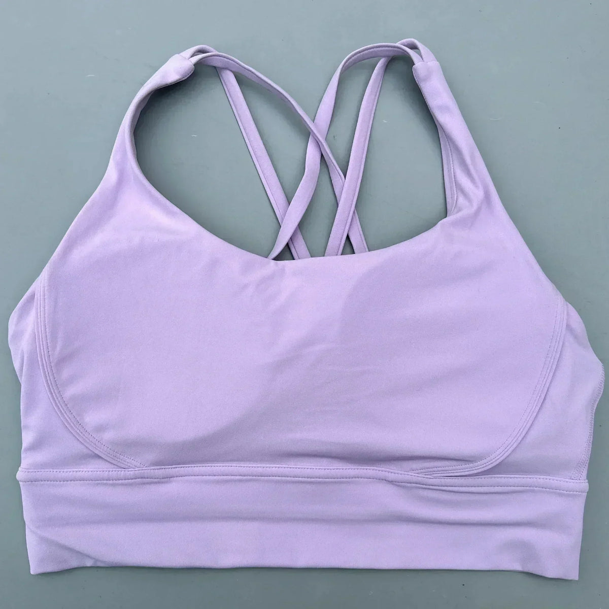 Solid Color Women Cross  Fitness sport Bra