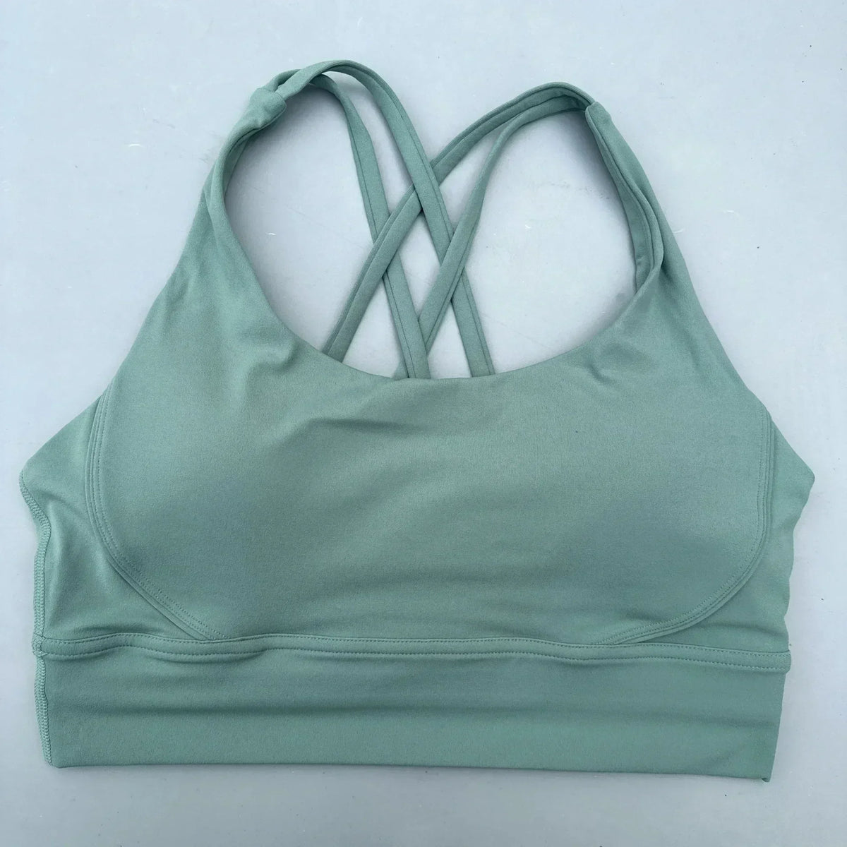 Solid Color Women Cross  Fitness sport Bra