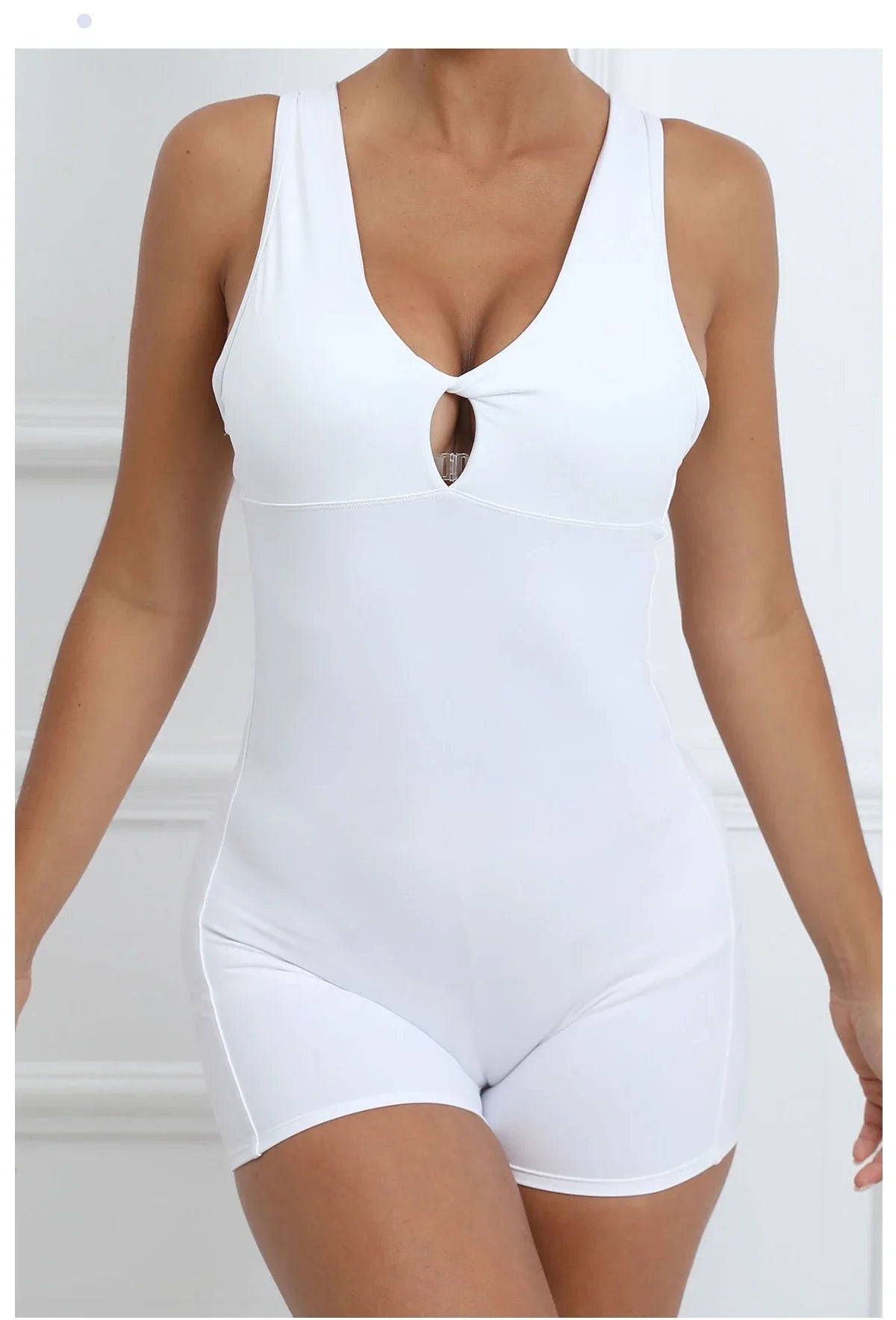 Women's Padded Workout Jumpsuit