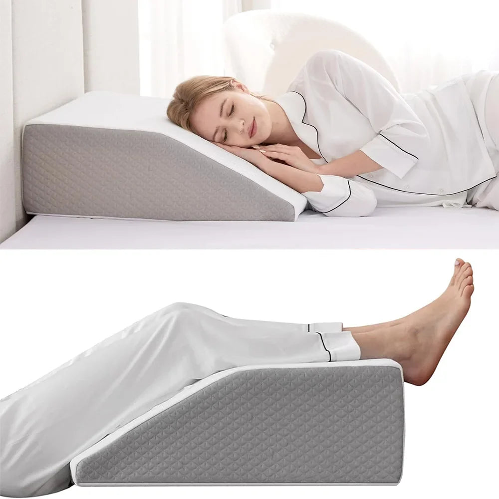 8 inch Memory Foam Leg Wedge Pillow