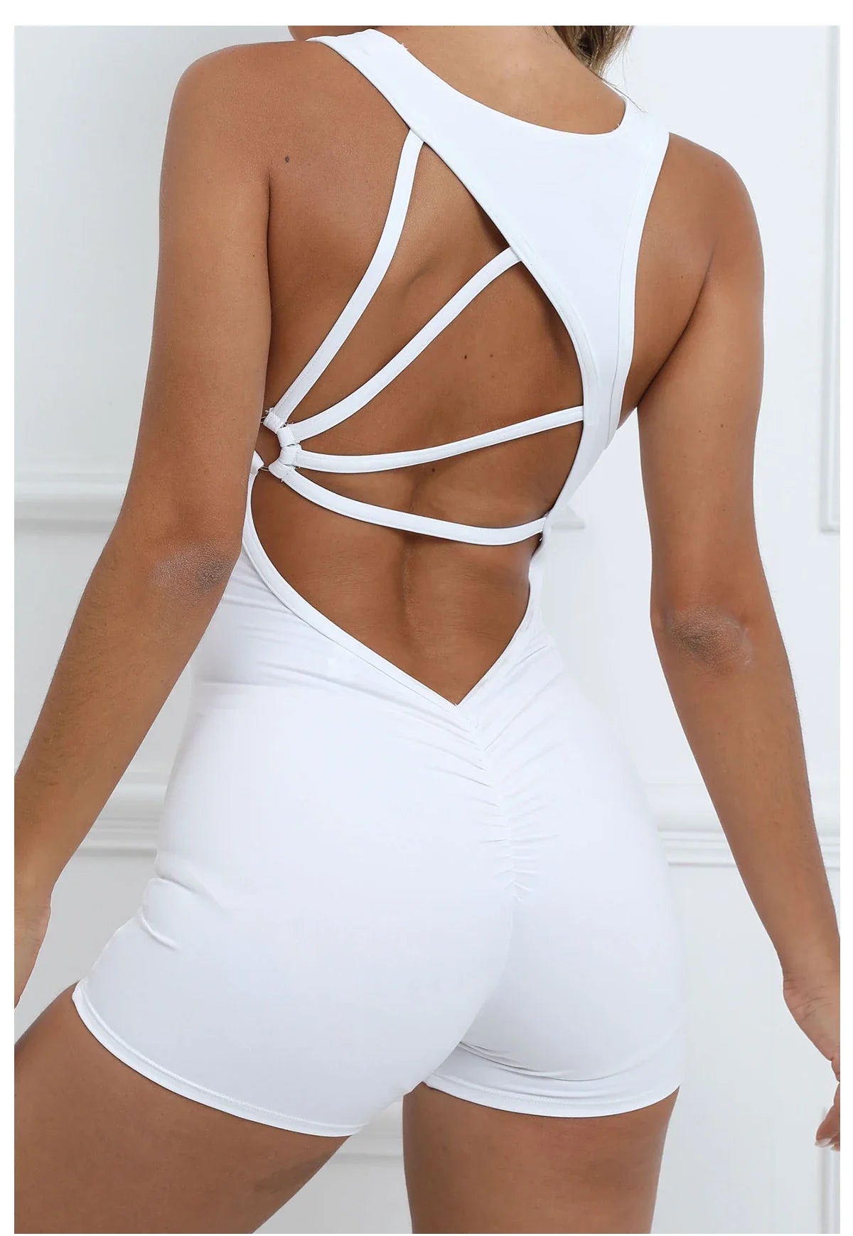 Women's Padded Workout Jumpsuit