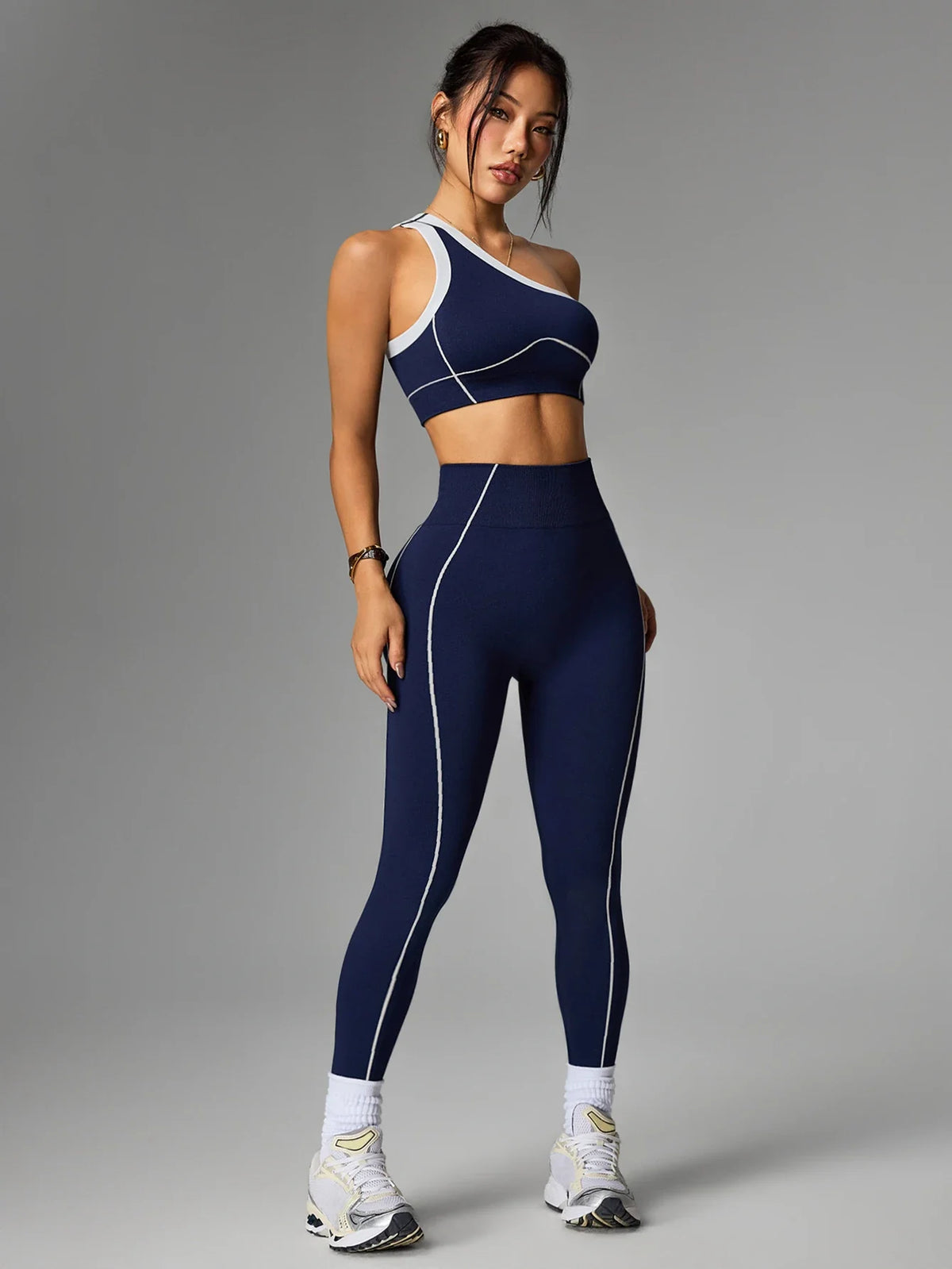 2 pcs Women Seamless Yoga Sets