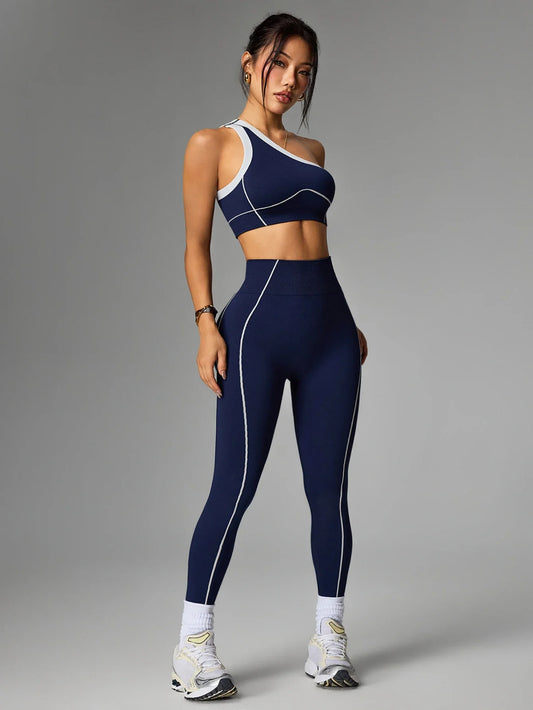 2 pcs Women Seamless Yoga Sets