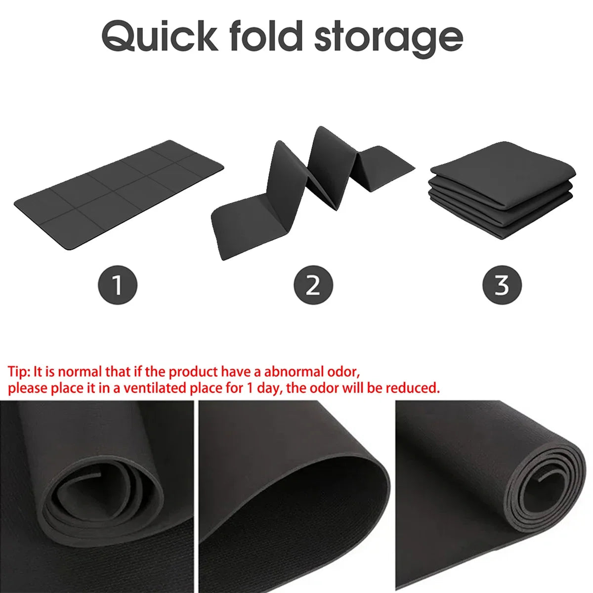 Foldable Eco Friendly Yoga Mat