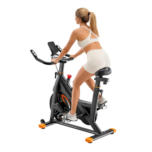 Smart Exercise Bike with Heart Monitor