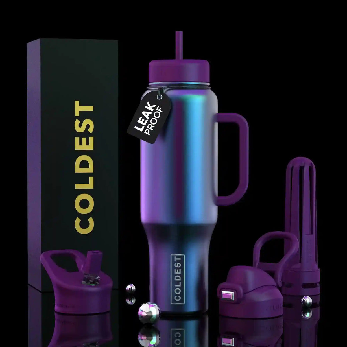 COLDEST 46oz Limitless Ultra v8 Water Bottle