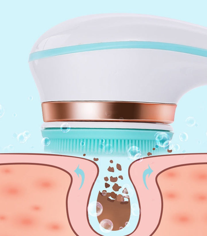 Rechargeable Rotating Bath Brush Body Scrubber