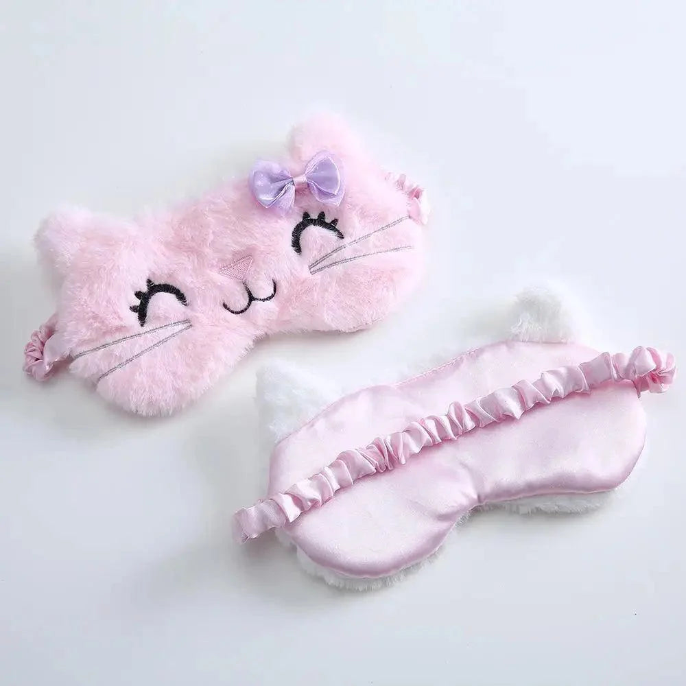 Cute Soft Cat Eye Sleep Mask