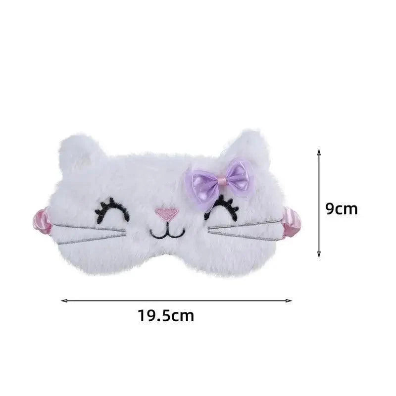 Cute Soft Cat Eye Sleep Mask