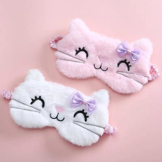 Cute Soft Cat Eye Sleep Mask