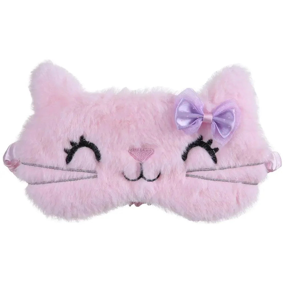 Cute Soft Cat Eye Sleep Mask