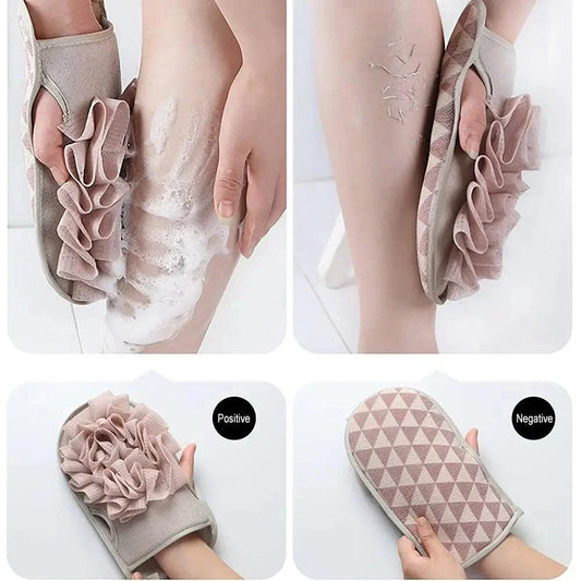 Double Sided 1PC Portable Scrub Bath Sponge