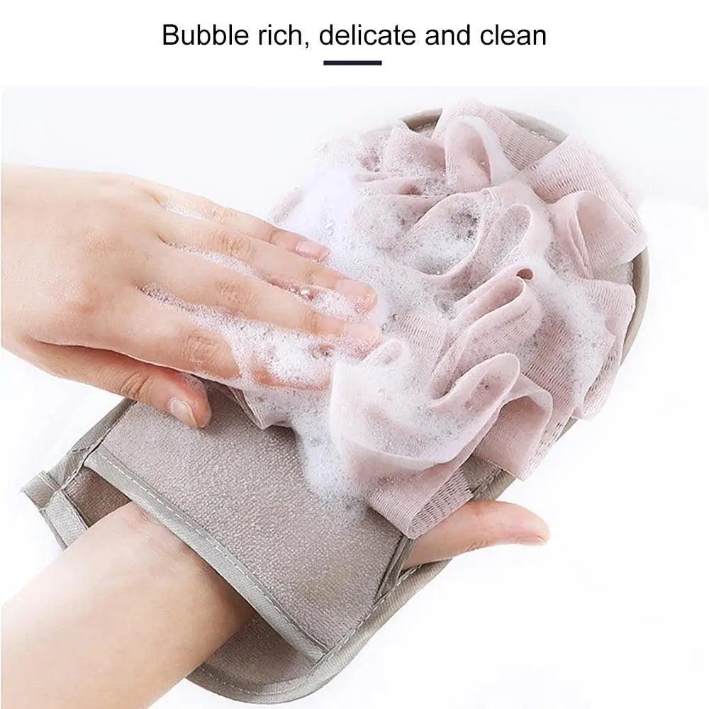 Double Sided 1PC Portable Scrub Bath Sponge