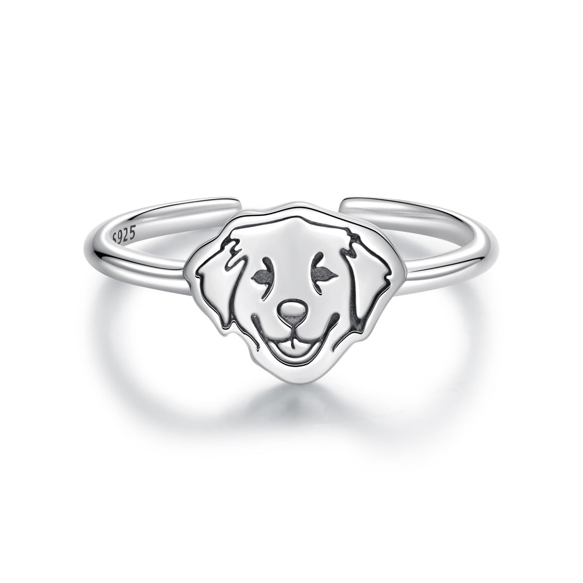 Oxidized Stylish Sterling Silver Ring
