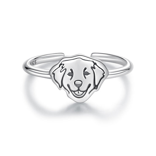 Oxidized Stylish Sterling Silver Ring