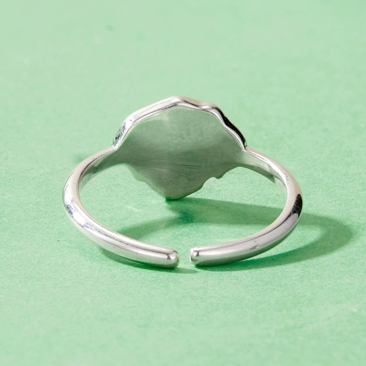 Oxidized Stylish Sterling Silver Ring