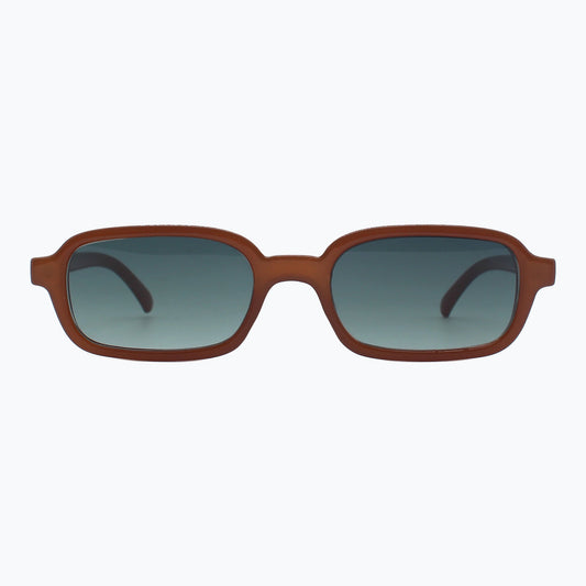 Velvet Hour Retro Rectangle Sunglasses