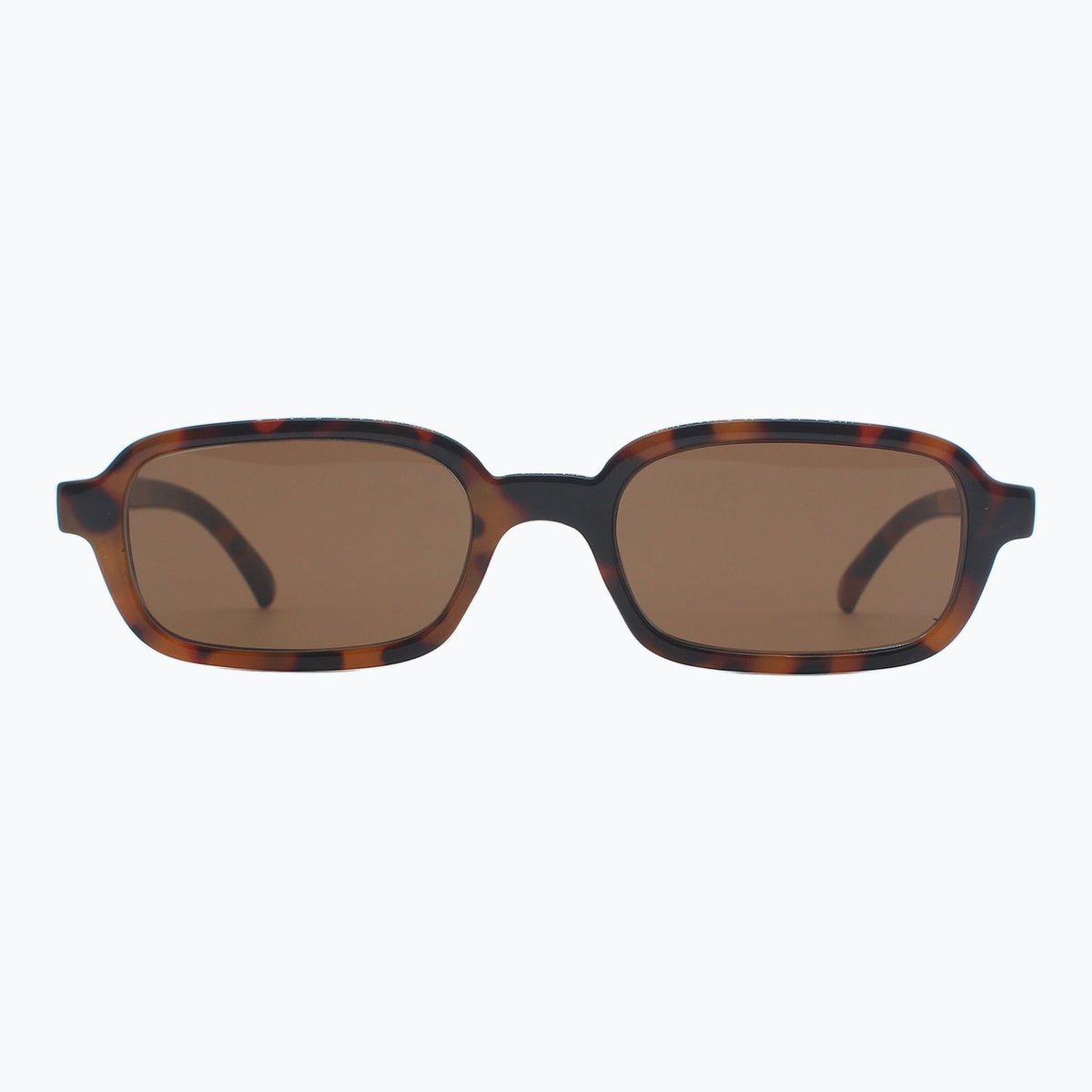 Velvet Hour Retro Rectangle Sunglasses