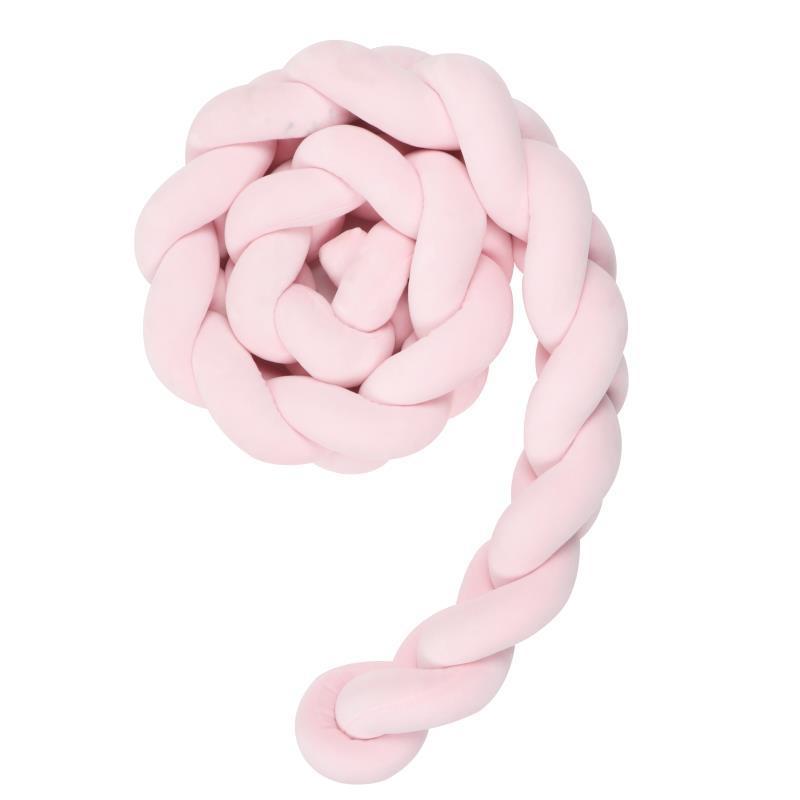 Knotted Long Pillow Three-strand Twist