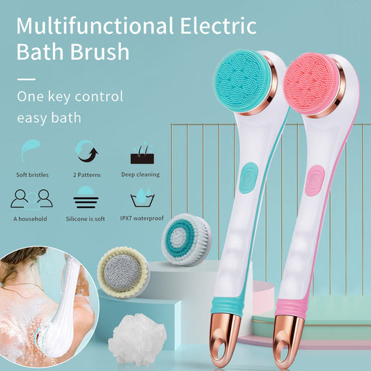 Rechargeable Rotating Bath Brush Body Scrubber