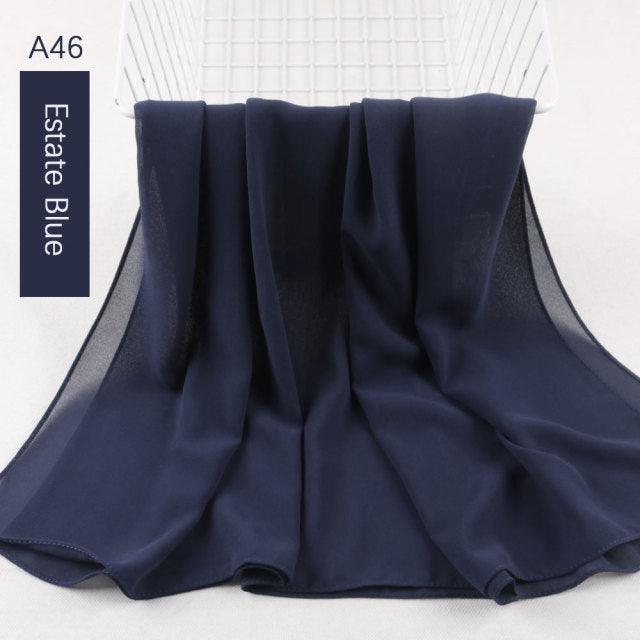 Soft & Lightweight Elegant Chiffon Scarf