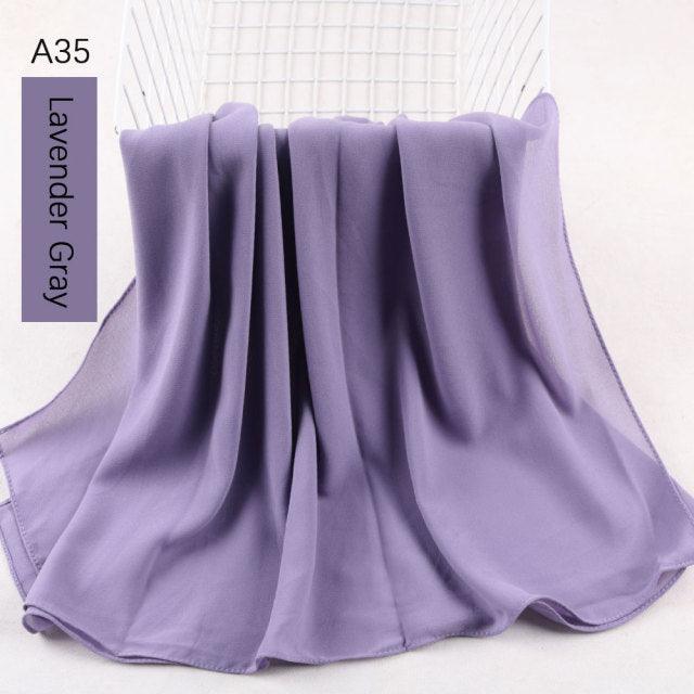 Soft & Lightweight Elegant Chiffon Scarf