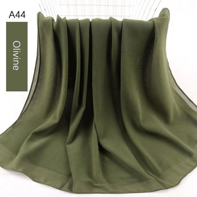Soft & Lightweight Elegant Chiffon Scarf