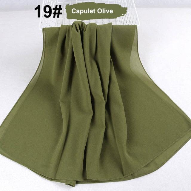Soft & Lightweight Elegant Chiffon Scarf