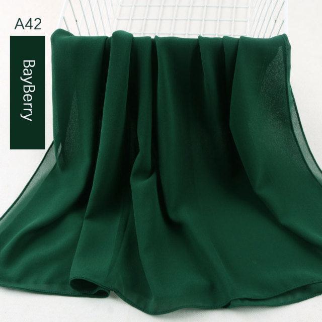 Soft & Lightweight Elegant Chiffon Scarf