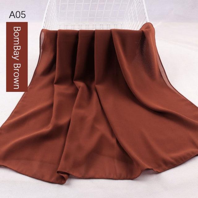 Soft & Lightweight Elegant Chiffon Scarf