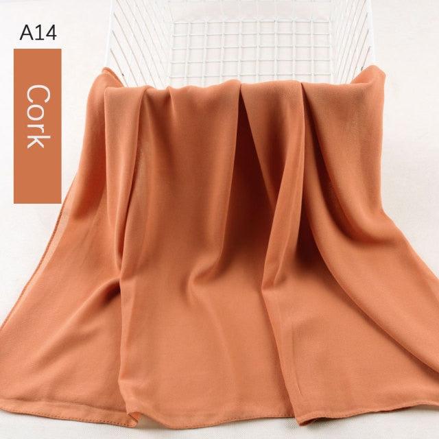 Soft & Lightweight Elegant Chiffon Scarf
