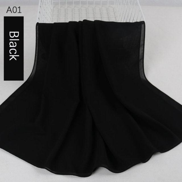 Soft & Lightweight Elegant Chiffon Scarf