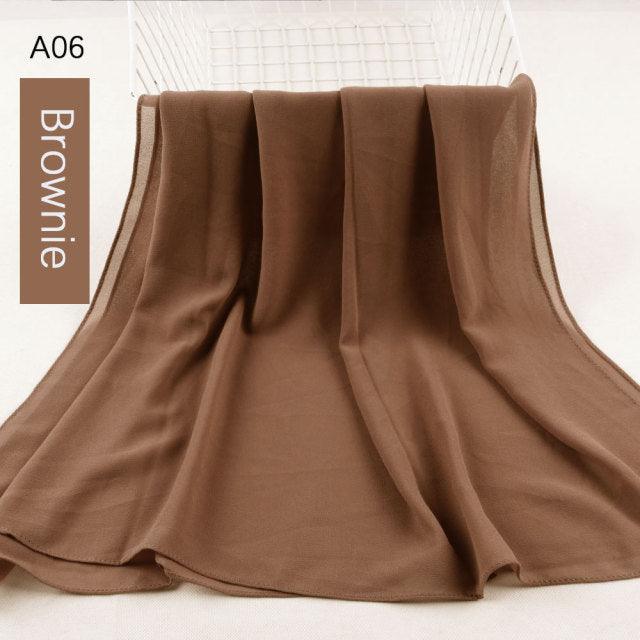 Soft & Lightweight Elegant Chiffon Scarf