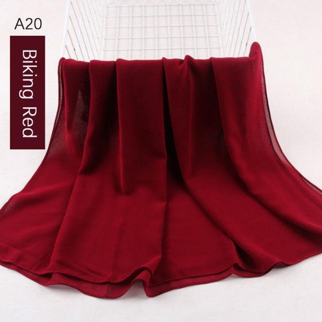 Soft & Lightweight Elegant Chiffon Scarf