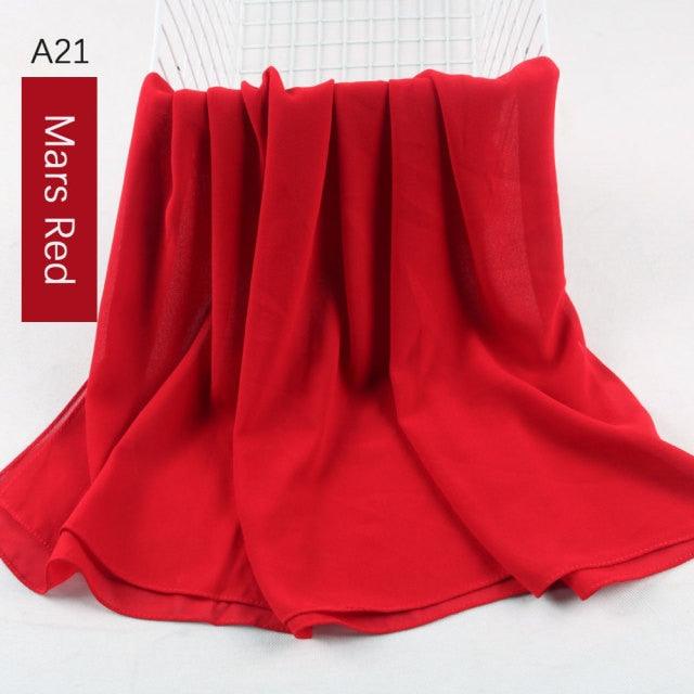 Soft & Lightweight Elegant Chiffon Scarf