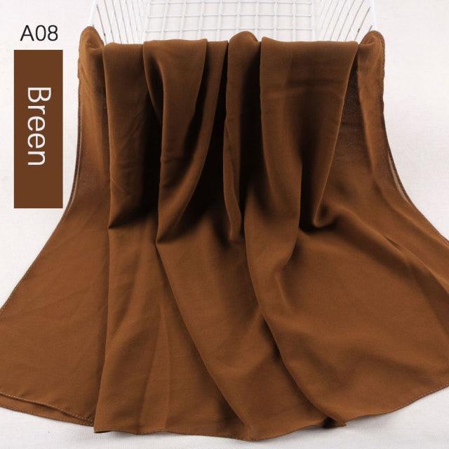 Soft & Lightweight Elegant Chiffon Scarf