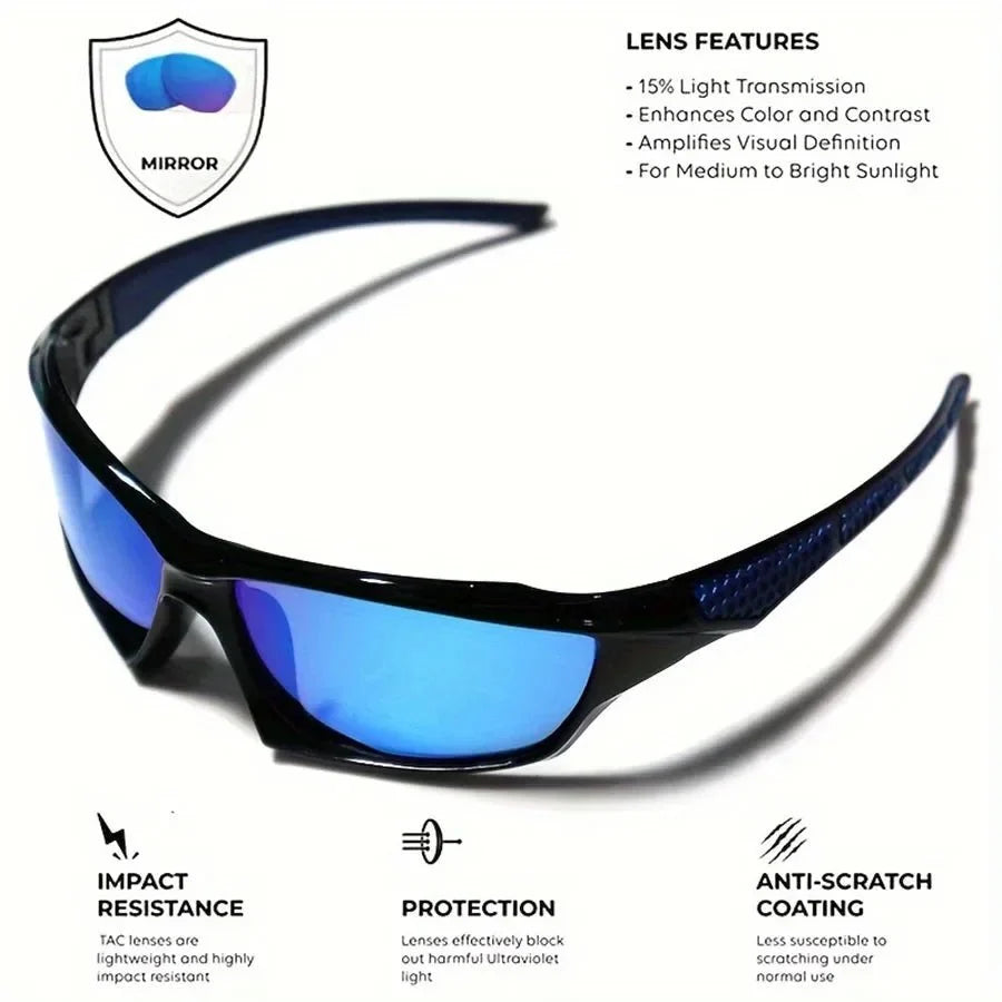 Fashion Round-frame Polarized Sunglasses