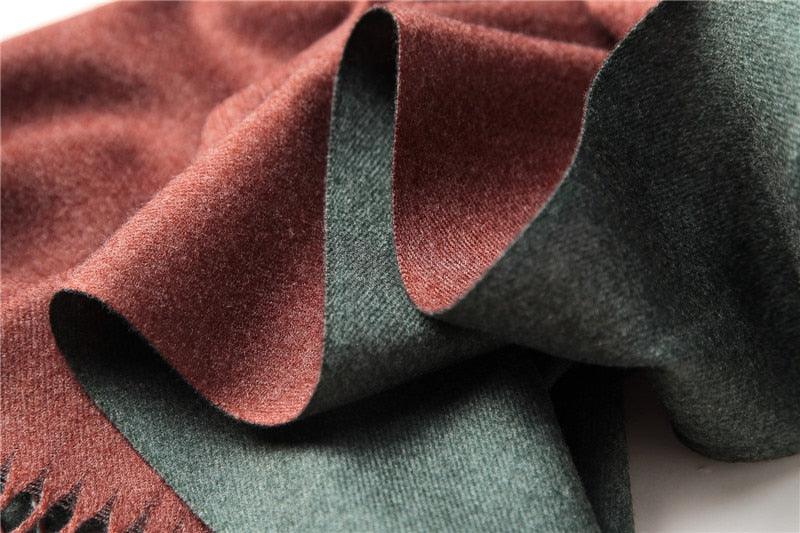 Solid Soft Cashmere Lightweight Scarf