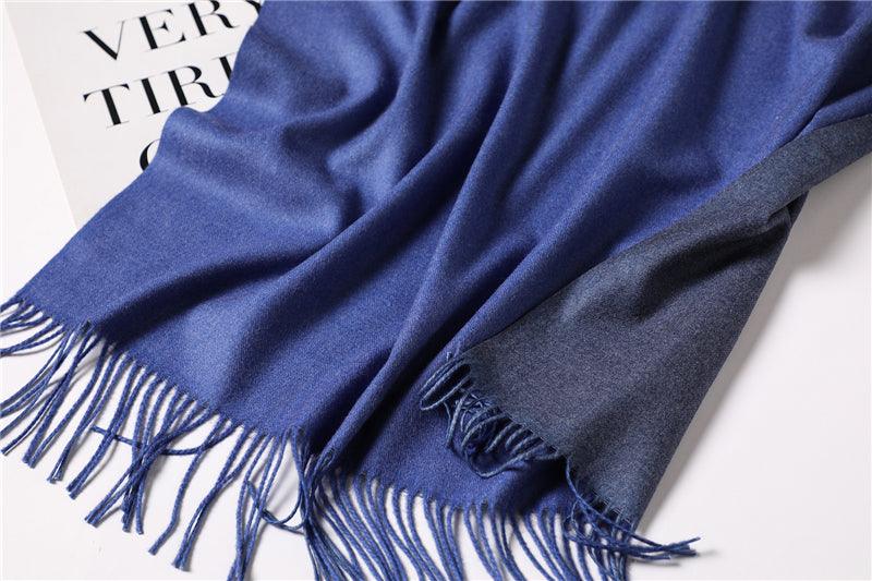 Solid Soft Cashmere Lightweight Scarf