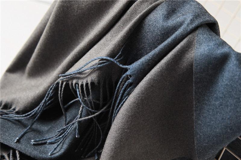 Solid Soft Cashmere Lightweight Scarf