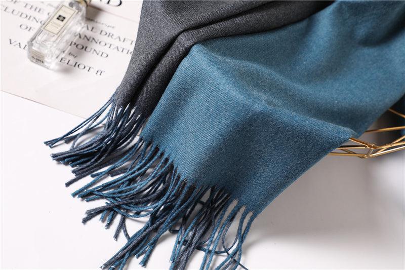 Solid Soft Cashmere Lightweight Scarf