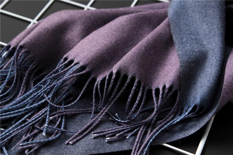 Solid Soft Cashmere Lightweight Scarf