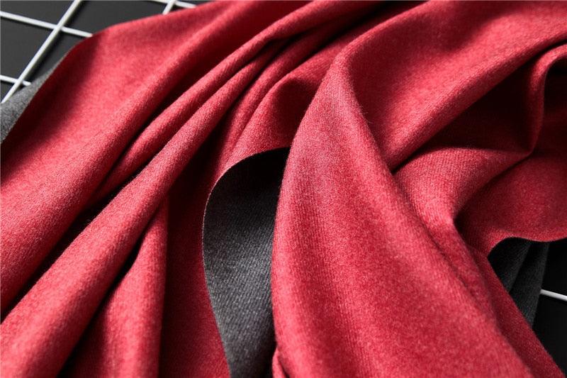 Solid Soft Cashmere Lightweight Scarf