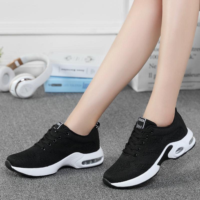 Fashion Womens Air Cushion Soft Bottom Running Shoes